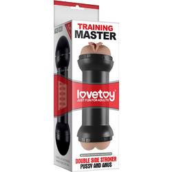Lovetoy Training Master Double Side Stroker Pocket Pussy & Anal Αυνανιστήρι