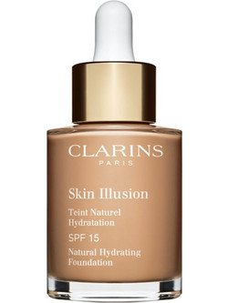 Clarins Skin Illusion Natural Hydrating Foundation 108.5 Cashew Spf15 30ml