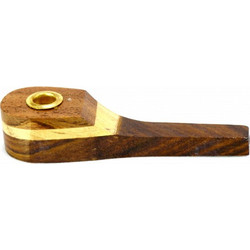 Ξύλινη Πίπα Hemp - 8.5cm