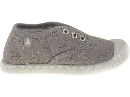 LULU CASTAGNETTE Zestou Πάνινο Loafer Slip-on 28-35 / LC552041 ΓΚΡΙ