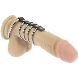 Kinksters Cock Metal Rings Ρυθμιζόμενα Δαχτυλίδι Πέους Μεταλλικό Ασημί