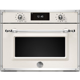 Bertazzoni F457HERMWTAX Εντοιχιζόμενος Φούρνος Μικροκυμάτων με Grill 38lt Λευκός