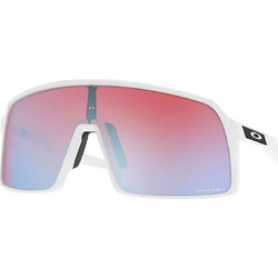 Oakley Sutro OO9406 22 Αθλητικά Γυαλιά Ηλίου Μάσκα Κοκάλινα Λευκά με Κόκκινο Καθρέπτη Φακό