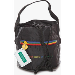 Benetton Κασετίνα με 2 Θήκες Μαύρη 333-17207