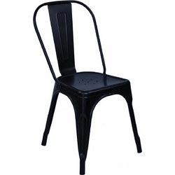Woodwell Relix Καρέκλα Κήπου Μεταλλική Μαύρη E5191,1W
