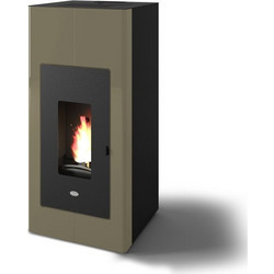 Eva Calor Ilaria 18 Grey Σόμπα Pellet Καλοριφέρ 17.5kW