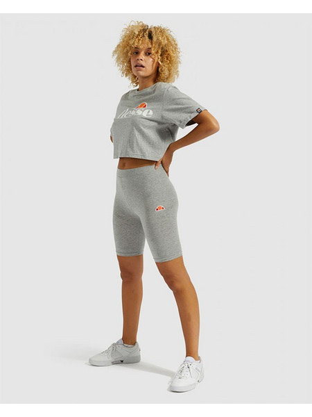 Ellesse Tour Biker Γυναικείο Κολάν Σορτς Ψηλόμεσο Γκρι SGC07616