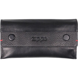 ZIPPO 2006060 ΚΑΠΝΟΘΗΚΗ ΔΕΡΜΑΤΙΝΗ ΜΑΥΡΗ