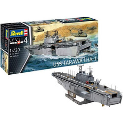 Revell U.S.S. Tarawa LHA-1 Συναρμολογούμενο Πλαστικό Μοντέλο Καραβιού 1:720