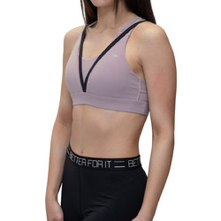 Li-Ning Αθλητικό Μπουστάκι με Μέτρια Στήριξη Nude AUBP086-2H