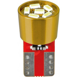 Lampa T10 W5W 24V W2,1x9,5d 24lm 6SMD LED ΠΟΡΤΟΚΑΛΙ (ΚΑΡΦΩΤΟ-ΔΙΠΛΗΣ ΠΟΛΙΚΟΤΗΤΑΣ CAN-BUS) 2ΤΕΜ