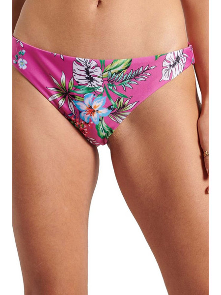 Superdry Surf Bikini Brazil Floral Ροζ W3010157A-5WM