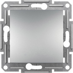 Διακόπτης Αλέ-Ρετούρ 10Α Αλουμίνιο Schneider Asfora EPH0400161