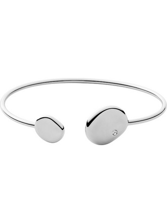 Skagen Kariana Γυναικείο Βραχιόλι Βέργα από Ατσάλι Ασημί SKJ1455040