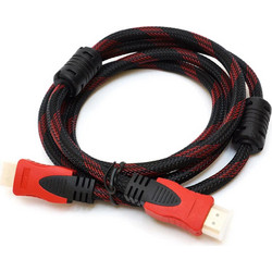Telemax Καλώδιο HDMI 1.4 HDMI Male to HDMI Male 3m Black / Red