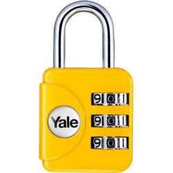 Κλειδαριά λουκέτο με συνδυασμό Yale Travel Padlock YP1 (YYP1/28/121/1Y) YYP1/28/121/1Y