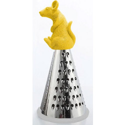 Τρίφτης Τυριού HM1227 Mouse Yellow Fisura Ανοξείδωτο Ατσάλι