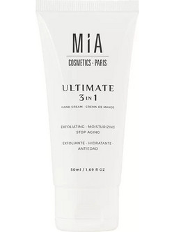 Mia Ultimate 3 in 1 Ενυδατική & Αντιγηραντική Κρέμα Χεριών 50ml
