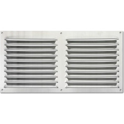 Σχάρα Εξαερισμού Αλουμινίου 150x300mm Φυσικό Inofix 1254-1