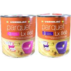 Vernilac Parquet Lx860 (A+B) Βερνίκι Επιφάνειας Ξύλου Διαλύτου Gloss 5lt