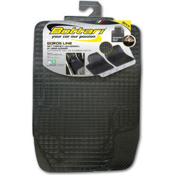 ΠΑΤΑΚΙΑ ΕΜΠΡΟΣ ΑΠΟ ΛΑΣΤΙΧΟ 2/ΤΕΜ GOROS ΜΑΥΡΑ