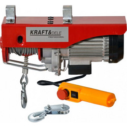 Ηλεκτρικό Παλάγκο Συρματόσχοινου 400/800 Kg 1300 W Kraft&Dele KD-1526
