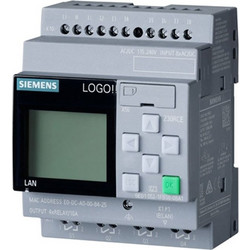 LOGO8 230RCE logic module display PS/I/O 115V/230V/relay 8 DI/4 expandable Ethernet integrated web server (6ED1052-1FB08-0BA1)