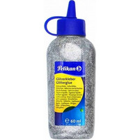 Pelikan Κόλλα Glitter 60ml Ασημί (300285)