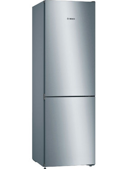 Bosch KGN36VLED Ψυγειοκαταψύκτης 326lt Full No Frost Υ186xΠ60xΒ66cm Inox