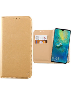 Volte-Tel Pocket Magnet Book Stand Gold (Huawei Mate 20 6.53")