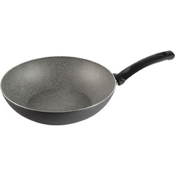 Ballarini Lucca Granitium Wok Αλουμινίου Αντικολλητικό Επίστρωση Πέτρας 28cm