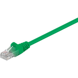 Goobay U/UTP Cat.5e Καλώδιο Δικτύου Ethernet 2m Green