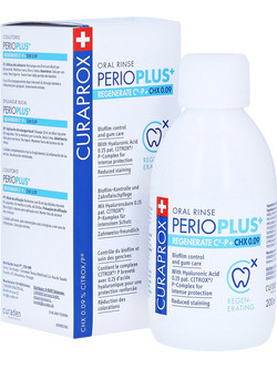 Curaprox Perio Plus+ Regenerate 0.09% Στοματικό Διάλυμα Κατά της Περιοδοντίτιδας 200ml