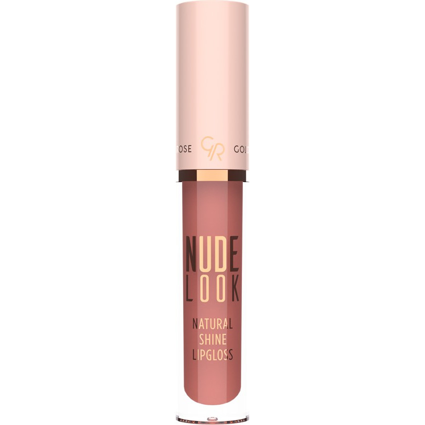 Nude Look Natural Shine Lipgloss Golden Rose 4,5 ml - 04 PEACHY NUDE