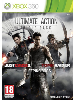 Ultimate Action Pack (Just Cause 2 & Sleeping Dogs & Tomb Raider) Xbox 360