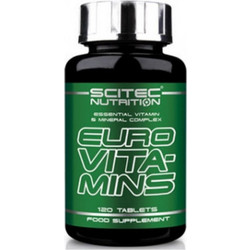 Scitec Nutrition Euro Vitamins 120 Ταμπλέτες