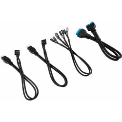 Corsair CP-8920222 Premium Individually Sleeved PSU Cables Pro Kit Type 4 Gen 4 - Black