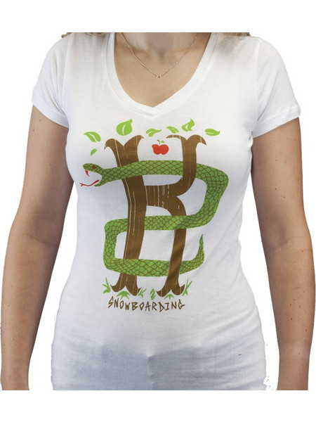 K2 Snake White T-SHIRT ΓΥΝΑΙΚΕΙΟ