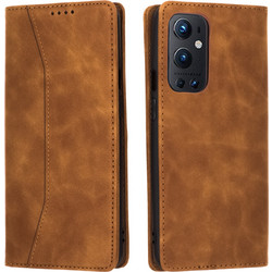 Bodycell PU Leather Book Brown (OnePlus 9 Pro)