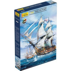 Heller HMS Victory Starter Kit Συναρμολογούμενο Πλαστικό Μοντέλο Καραβιού 1:100