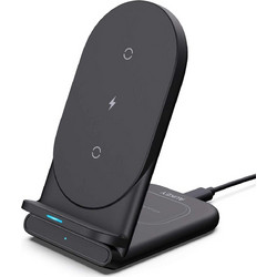 Aukey AirCore Ασύρματος Φορτιστής Qi Pad 10W Black LC-A2B