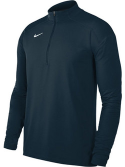 navy nike half zip