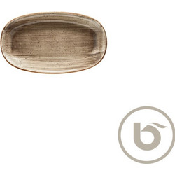Δίσκος Οβάλ πορσελάνης 19cm Terrain BONNA ΣΕΤ 12 ΤΕΜΑΧΙΩΝ c374308