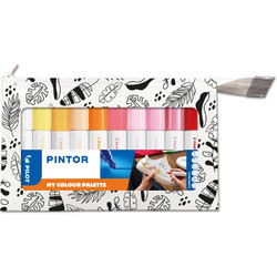 PILOT ΜΑΡΚΑΔΟΡΟΙ PINTOR ΣΕΤ 10 ΧΡΩΜΑΤΩΝ MEDIUM WARM COLOURS