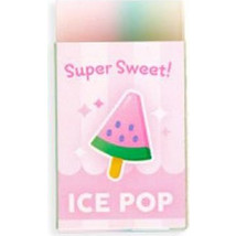 OOLY 112-104 SUGAR JOY ICECREAM TREATS MINI ΓΟΜΑ - ICE POP PINK