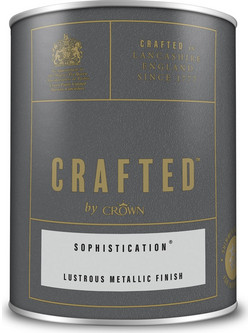 Crown Crafted by Crown Μεταλλικό Χρώμα Sophistication Ματ 1.25lt