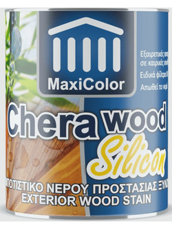 MaxiColor Chera Wood Silicon CH W21 Συντηρητικό Διαλύτου Γκρι Συντηρητικό Διαλύτου Μπεζ 0.75lt