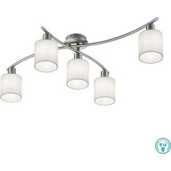 Trio Lighting Garda Κρεμαστό Φωτιστικό Οροφής Πολύφωτο E14 Λευκό 605400501