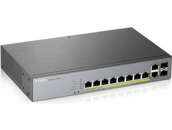 ZyXEL GS1350-12HP Managed L2 Switch με 10 Θύρες Ethernet 1Gbps και 2 SFP Θύρες