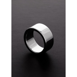 Shots Heavy Gauge Metal Cock Ring 20x45mm Δαχτυλίδι Πέους Μεταλλικό Ασημί
